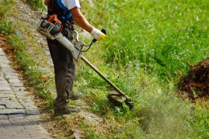 repairing a weed eater